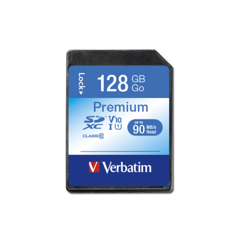 Electronice - MEMORIE SD CARD VERBATIM 128GB CLASA 10 Cod Produs: 44025