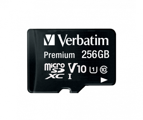 Electronice - MEMORIE SD CARD VERBATIM 256GB CLASA 10 ADAPTOR INCLUS Cod Produs: 44087