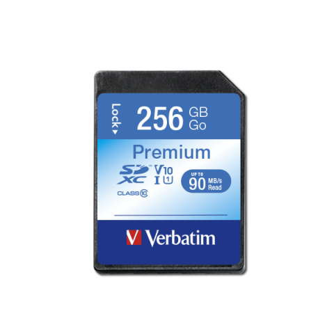Electronice - MEMORIE SD CARD VERBATIM 256GB CLASA 10 Cod Produs: 44026