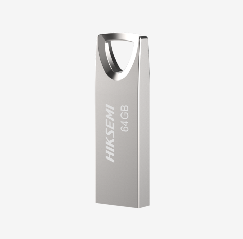 Memorii USB - MEMORIE USB 2.0 HIKSEMI 64 GB , carcasa metalica , argintiu , Cod Produs: HS-USB-M200/64G