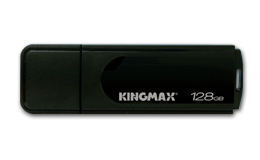 MEMORIE USB 2.0 KINGMAX 128 GB ,  cu capac ,  plastic ,  negru ,  Cod Produs: KM128GPA07B [0]
