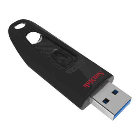 Memorii USB - MEMORIE USB 3.0 SANDISK 64 GB ,  retractabila ,  carcasa plastic ,  negru ,  Cod Produs: SDCZ48-064G-U46