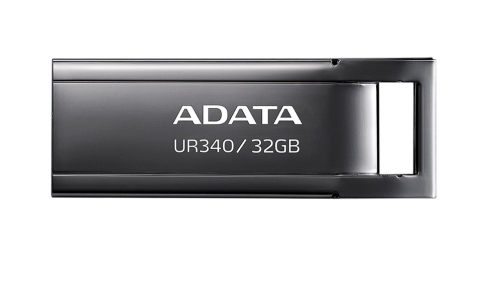 MEMORIE USB 3.2 ADATA UR340 32GB BLACK METALIC ,  Cod Produs: AROY-UR340-32GBK [3]