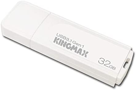 MEMORIE USB 3.2 Gen 1 KINGMAX 32 GB ,  cu capac ,  plastic ,  alb ,  Cod Produs: KM32GPB07W [0]