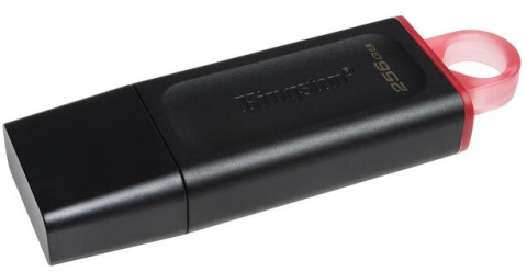 MEMORIE USB 3.2 KINGSTON 256 GB, cu capac, carcasa plastic, negru, Cod Produs: DTX/256GB [0]