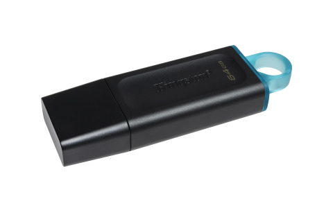 MEMORIE USB 3.2 KINGSTON 64 GB, cu capac, carcasa plastic, negru, Cod Produs: DTX/64GB [0]