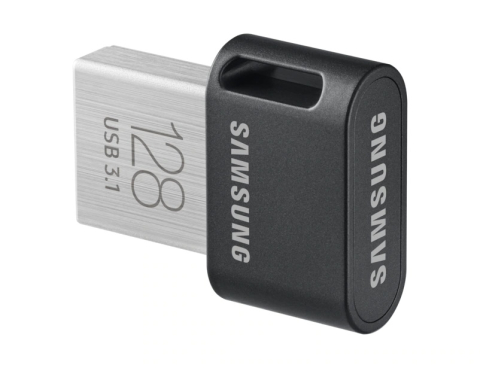 Electronice - MEMORIE USB SAMSUNG 128 GB, USB 3.1, profil mic, carcasa plastic, negru, Cod Produs: MUF-128AB/APC