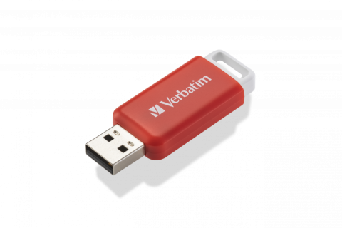 MEMORIE USB VERBATIM DATABAR 16GB USB 2.0 ROSU Cod Produs: 49453 [1]