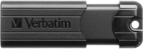 Electronice - MEMORIE USB VERBATIM PINSTRIPE 16GB NEGRU USB 3. Cod Produs: 49316