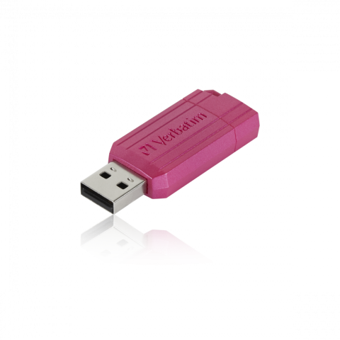 MEMORIE USB VERBATIM PINSTRIPE STORE ` N` GO 32GB USB 2.0 ROZ Cod Produs: 49056 [0]