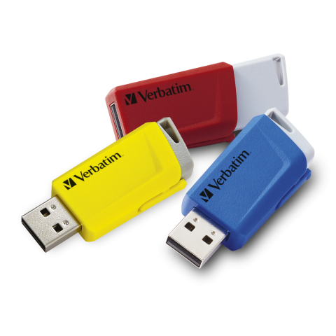 Electronice - MEMORIE USB VERBATIM StoreNClick 3X16GB USB 3.0 ROSU/NEGRU/GALBEN Cod Produs: 49306