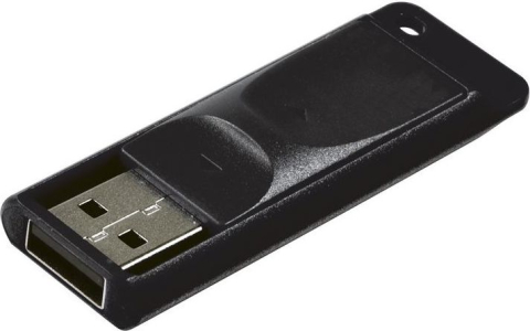 Electronice - MEMORIE USB VERBATIM StoreNGo SLIDER 64GB USB 2.0, NEGRU Cod Produs: 98698