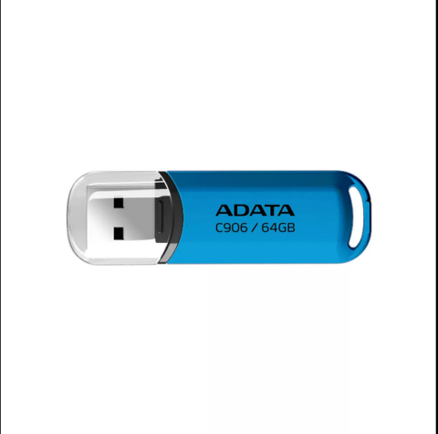 Electronice - MEMORII USB 2.0 Adata, 64GB, albastru Cod Produs: AC906-64G-RWB