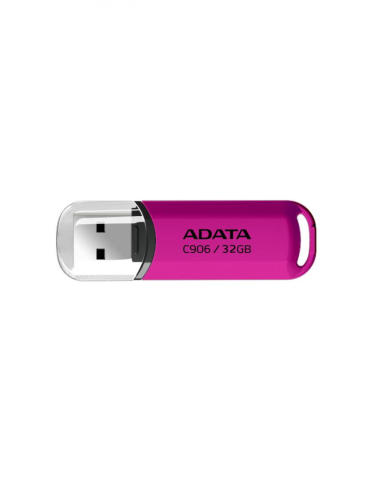 Memorii USB - MEMORII USB Adata ,  protectie capac ,  32GB ,  roz Cod Produs: AC906-32G-RPP
