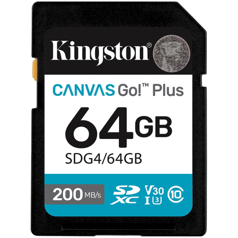 Card-uri SD - MICROSD KS 64GB CL10 UHS-I CANVAS GO PLS Cod Produs: SDG4/64GB