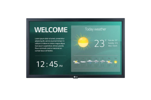 Monitoare - MONITOARE LG - signage DISPLAY LCD 2 Cod Produs: 22SM3G-B
