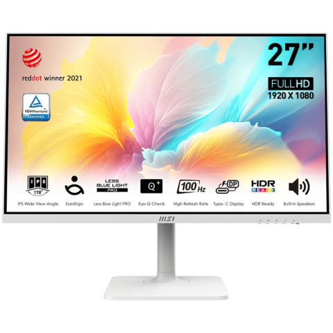 Electronice - MONITOARE MSI - gaming MS-3PA4 , MSI , ID1/White-White , 27 , Anti-Glare , Non- touch , IPS , FHD , LED , Flat , 100Hz , 1ms , 16: 9 , EU , 36M ,  +PIVOT/MD2 ,  Cod Produs: MD2712PW