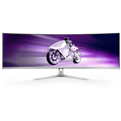 Electronice - MONITOARE Philips - gaming QD-OLED Curbat Philips Evnia ,  48.9inch ,  5120x1440 ,  0.03ms GTG ,  White Cod Produs: 49M2C8900/00