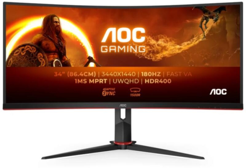 Monitoare - MONITOR 3 Cod Produs: CU34G2XP/BK