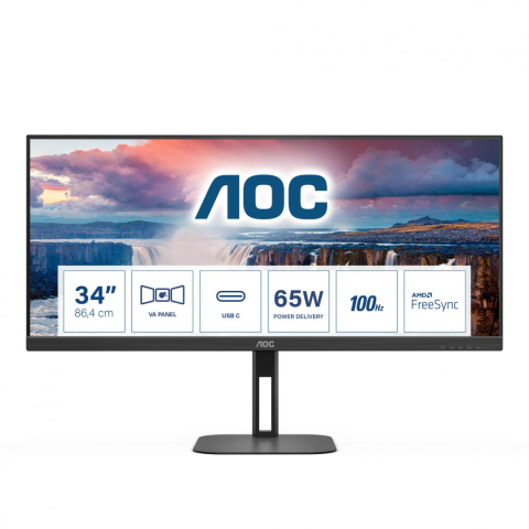 Monitoare - MONITOR 3 Cod Produs: U34V5C/BK