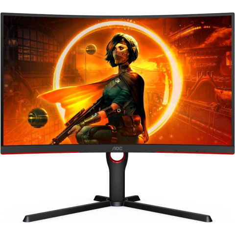 MONITOR AOC - gaming 27 inch ,  Gaming ,  VA ,  Full HD (1920 x 1080) ,  wide ,  250 cd/mp ,  1 ms ,  HDMI | Display Port ,  Cod Produs: C27G3U/BK [0]