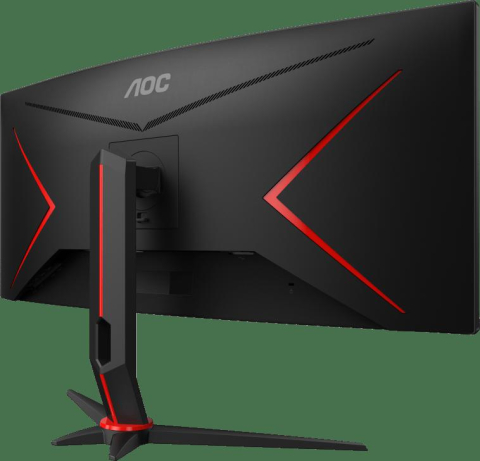MONITOR AOC - gaming 34 inch , Gaming , VA , UWQHD (3440 x 1440) , Ultra Wide , 300 cd/mp , 1 ms , HDMI x 2 | Display Port , Cod Produs: CU34G2X/BK [1]