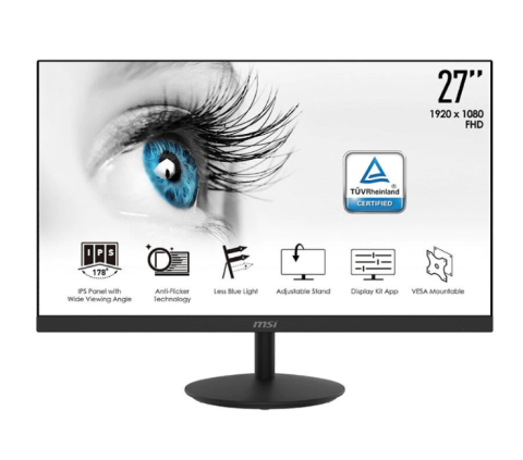 MONITOR MSI - gaming 27 inch ,  home | office ,  IPS ,  Full HD (1920 x 1080) ,  Wide ,  250 cd/mp ,  5 ms ,  VGA | HDMI ,  Cod Produs: PRO MP271 [0]