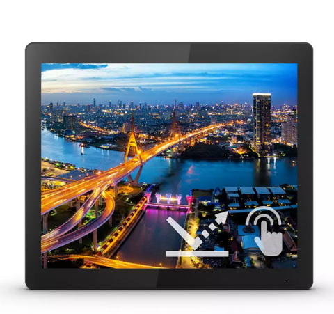 MONITOR Philips 15 inch ,  home | office ,  WLED ,  (1024 x 768 ) ,  patrat ,  450 cd/mp ,  4 ms ,  VGA | HDMI | Display Port | DVI-D ,  Cod Produs: 152B1TFL/00 [0]