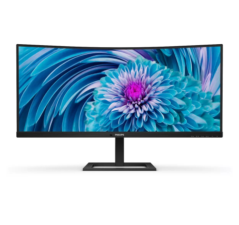 Monitoare - MONITOR PHILIPS 34 inch ,  home ,  office ,  VA ,  UWQHD (3440 x 1440) ,  Ultra Wide ,  300 cd/mp ,  1 ms ,  HDMI ,  DisplayPort ,  Cod Produs: 346E2CUAE/00