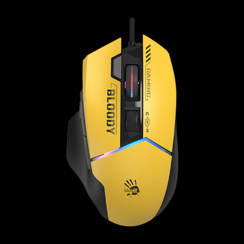 Periferice - Mouse A4Tech, gaming, Bloody Extra Fire RGB , USB Sports Lime, Cod Produs: W95Ultra Sports Lime
