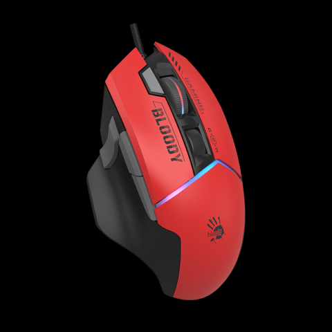 Mouse A4Tech, gaming, Bloody Extra Fire RGB, USB Sports Red, Cod Produs: W95Ultra Sports Red [1]