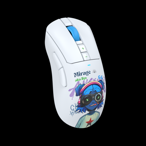 Mouse A4Tech, gaming, Bloody WaveLink Full Speed Dual Mode Wireless Nyx Mirage, Cod Produs: R73Pro Nyx Mirage [2]