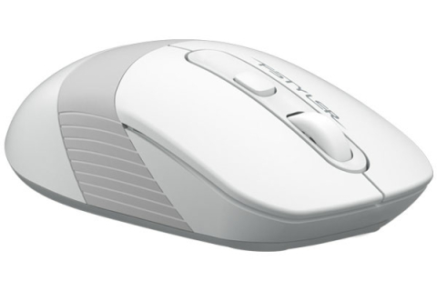 MOUSE A4tech ,  gaming ,  wireless ,  2.4GHz ,  optic ,  2000 dpi ,  butoane/scroll 4/1 ,  buton selectare viteza ,  alb/ gri ,  Cod Produs: FG10 White [3]