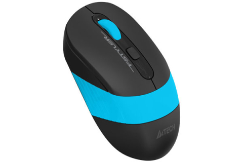 MOUSE A4tech ,  gaming ,  wireless ,  2.4GHz ,  optic ,  2000 dpi ,  butoane/scroll 4/1 ,  buton selectare viteza ,  negru / albastru ,  Cod Produs: FG10 Blue [1]