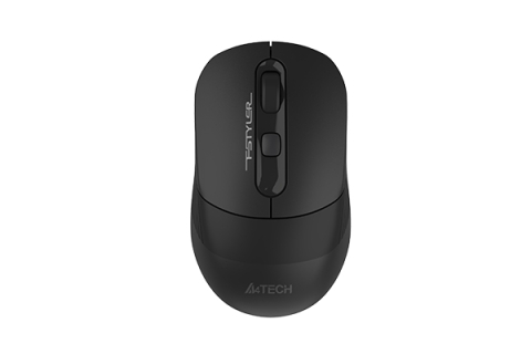 Periferice - MOUSE A4tech, PC sau NB, wireless, 2.4GHz + BT, optic, 2000 dpi, butoane/scroll 4/1, , negru, Fstyler Cod Produs: FB10C-BK