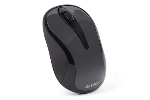 MOUSE A4tech, PC sau NB, wireless, 2.4GHz, optic, 1000 dpi, butoane/scroll 3/1, , gri, Cod Produs: G3-280A-GG [1]