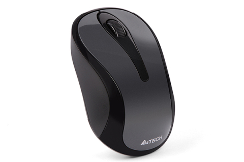 MOUSE A4tech ,  PC sau NB ,  wireless ,  2.4GHz ,  optic ,  1000 dpi ,  butoane/scroll 3/1 ,   ,  gri ,  Cod Produs: G3-280N-GG [2]
