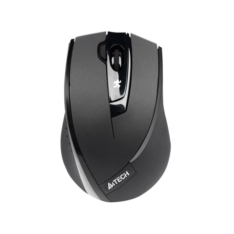 Mouse - MOUSE A4tech, PC sau NB, wireless, 2.4GHz, optic, 2000 dpi, butoane/scroll 4/1, , negru, Cod Produs: G7-600NX-1
