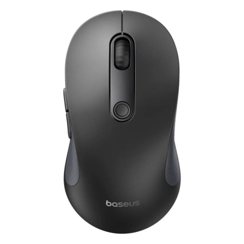 Mouse - MOUSE Baseus F02 PC sau NB wireless, 2.4GHz si Bluetooth, optic, 800/ 1200/1600 dpi,butoane/scroll 4/1, negru Cod Produs: B01055505111-01