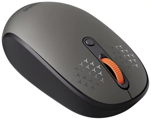 MOUSE Baseus PC sau NB wireless, 2.4GHz si Bluetooth, optic, 800/ 1200/1600 dpi,butoane/scroll 3/1, gri Cod Produs: B01055503833-00 [5]