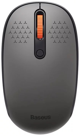MOUSE Baseus PC sau NB wireless, 2.4GHz si Bluetooth, optic, 800/ 1200/1600 dpi,butoane/scroll 3/1, gri Cod Produs: B01055503833-00 [1]