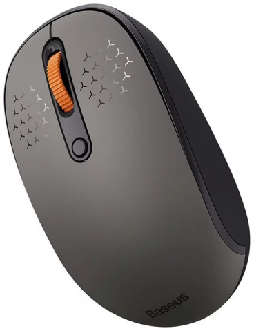 MOUSE Baseus PC sau NB wireless, 2.4GHz si Bluetooth, optic, 800/ 1200/1600 dpi,butoane/scroll 3/1, gri Cod Produs: B01055503833-00 [7]