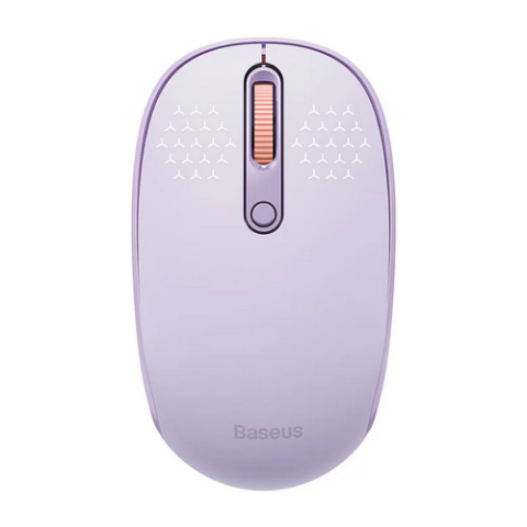 Electronice - MOUSE Baseus PC sau NB wireless, 2.4GHz si Bluetooth, optic, 800/ 1200/1600 dpi,butoane/scroll 3/1, mov Cod Produs: B01055503513-00