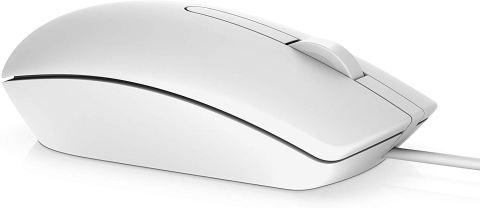 MOUSE DELL, PC sau NB, cu fir, USB, optic, 1000 dpi, butoane/scroll 3/1, , alb, Cod Produs: 570-AAIP [2]