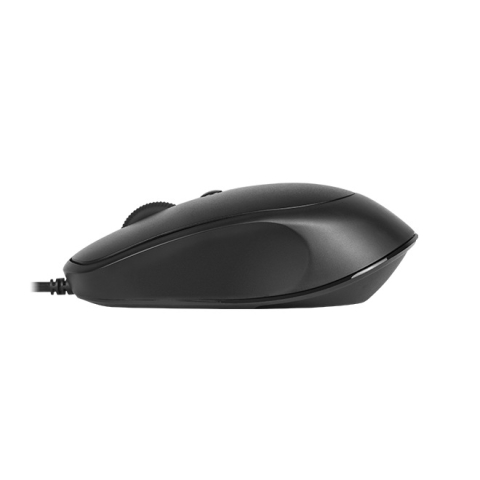 MOUSE DELUX ,  PC sau NB ,  cu fir ,  USB ,  optic ,  3200 dpi ,  butoane/scroll 4/1 ,   ,  negru ,  Cod Produs: M366BU-BK [2]
