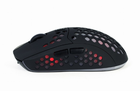 MOUSE GEMBIRD, gaming, wireless, USB, optic, 1600 dpi, butoane/scroll 6/1, iluminare, acum. Li-ION 400mAh, negru, Cod Produs: MUSG-RAGNAR-WRX500 [1]