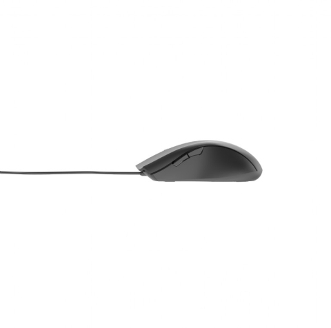 MOUSE GEMBIRD, PC sau NB, cu fir, USB, laser, 2400 dpi, butoane/scroll 6/1, cablu 1.8m, negru-argintiu, Cod Produs: MUS-GU-02 [2]