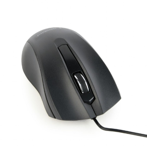 MOUSE GEMBIRD ,  PC sau NB ,  cu fir ,  USB ,  optic ,  1000 dpi ,  butoane/scroll 3/1 ,   ,  negru ,  Cod Produs: MUS-3B-01 [1]