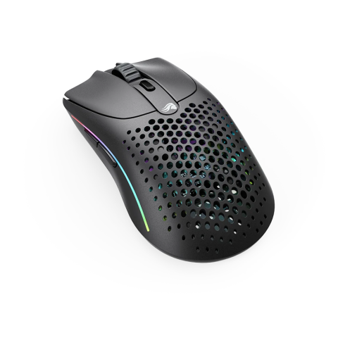 MOUSE Glorious PC Gaming Race Wireless , 26000 DPI , RGB , Ultralight 68g , Hybrid 2.4GHz , Bluetooth , 6 butoane , Ambidextru , Negru Cod Produs: GLO-MS-OWV2-MB [2]