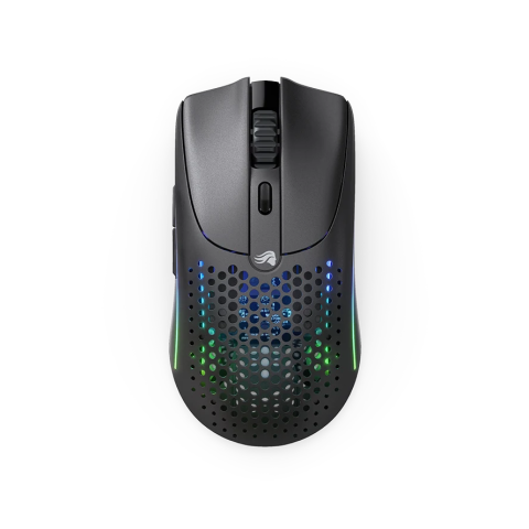 MOUSE Glorious PC Gaming Race Wireless , 26000 DPI , RGB , Ultralight 68g , Hybrid 2.4GHz , Bluetooth , 6 butoane , Ambidextru , Negru Cod Produs: GLO-MS-OWV2-MB [1]